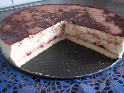 Tejberizs torta 2